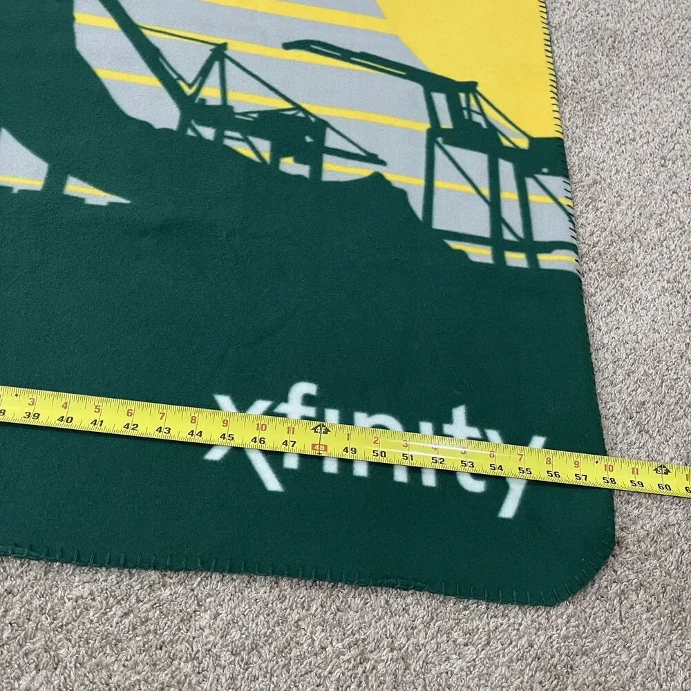 Oakland Athletics Blanket #54 Sonny Gray Green Yellow MLB Stadium Giveaway‎ 2016